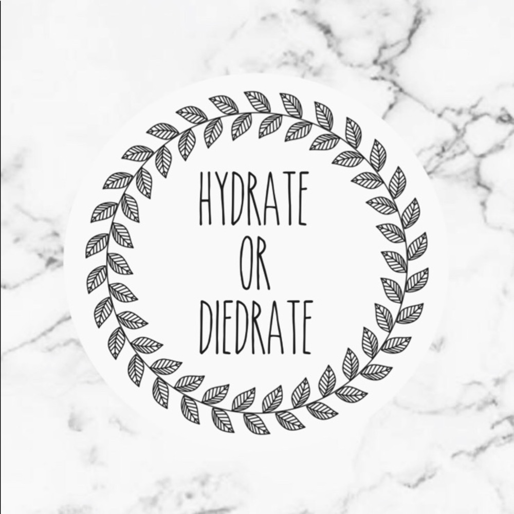 Hydrate or Diedrate Sticker Hydroflask Laptop